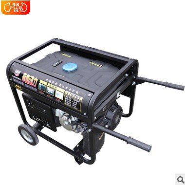 10KW千瓦汽油发电机等功率双电压电启动小型家用发电机 220/380V