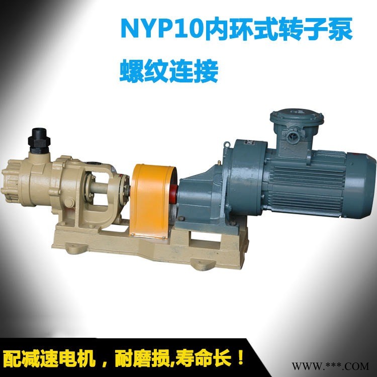 环氧树脂专用泵  密封泵   NYP10  高粘度管道泵  40mm  口径不锈钢转子泵  来福图1