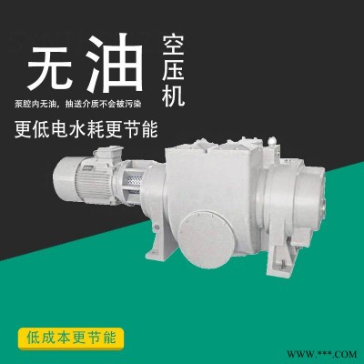 无油真空泵品牌 螺杆真空泵规格型号 耐碱螺杆真空泵 油润滑螺杆式真空泵厂家