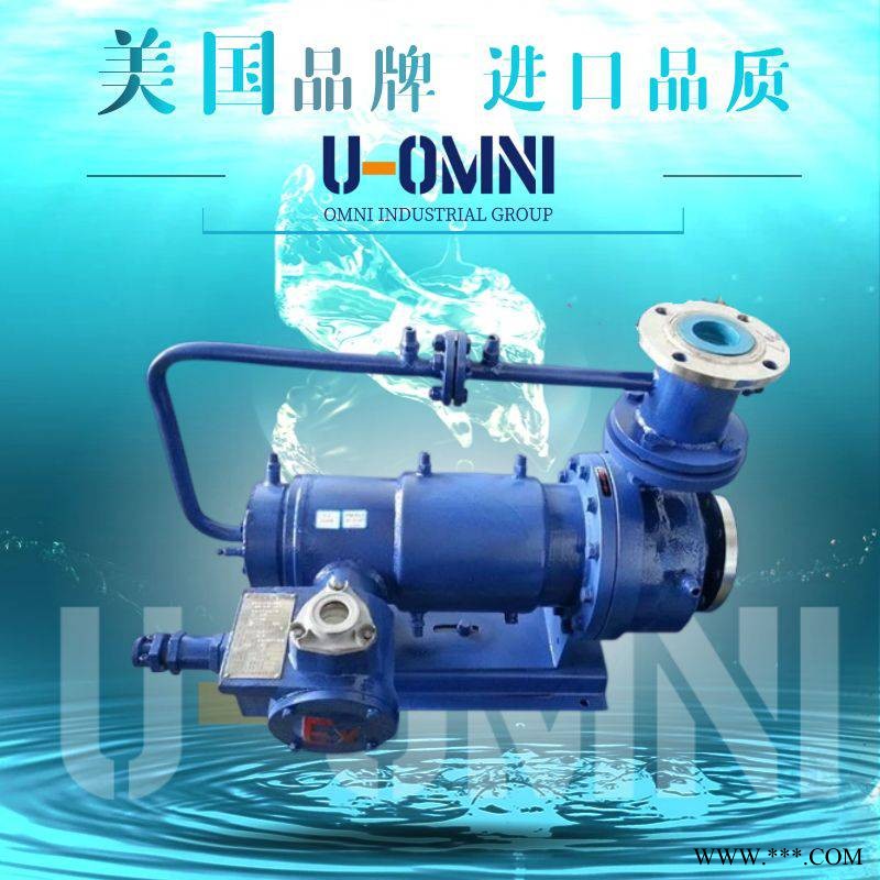 进口屏蔽管道泵-管道泵品牌-美国欧姆尼U-OMNI图1