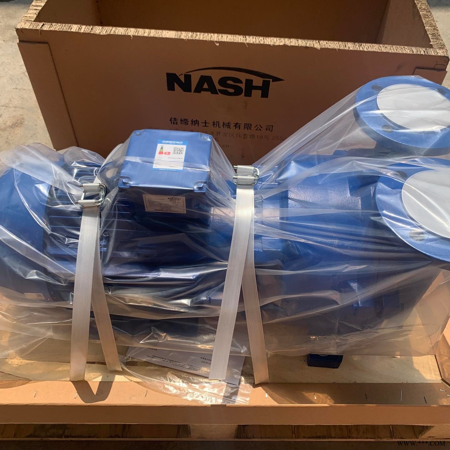 NASH纳西姆真空泵 液环式真空泵佶缔纳士2BV5161-OKC007P西门子真空泵11KW图1