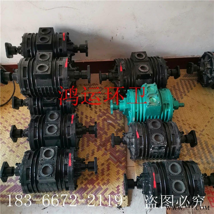 山西省小型时风三轮吸粪车真空泵 福田农用抽粪车真空泵 300型吸污车真空泵报价图1
