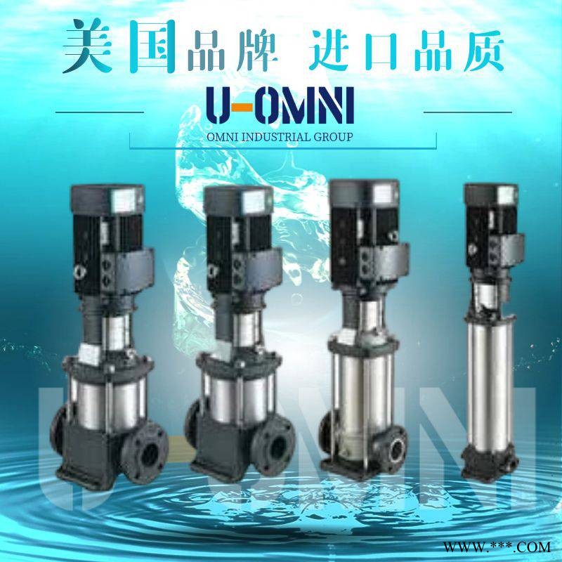 进口不锈钢立式多级管道泵-管道泵品牌-美国欧姆尼U-OMNI图1