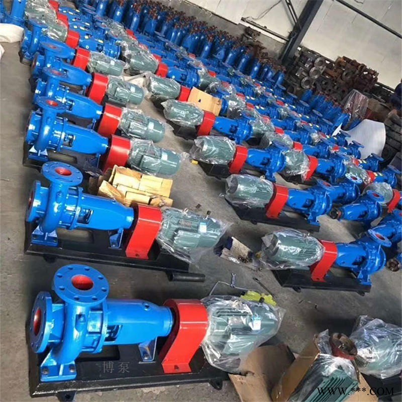 大量现货优惠出售ISR100-65-200型热水离心泵 单级单吸卧式清水泵 热水锅炉给水泵 大流量热水循环泵图1