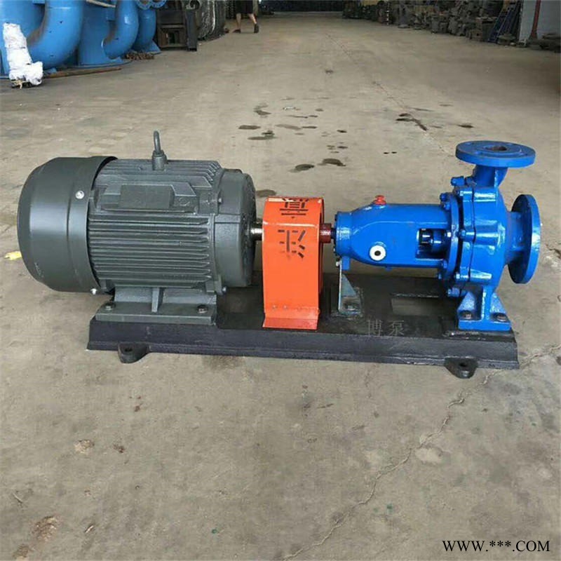博泵厂家现货批发定制ISR125-100-315A型热水泵 城市给排水专用清水离心泵 热水锅炉给水泵 大流量热水循环泵图1