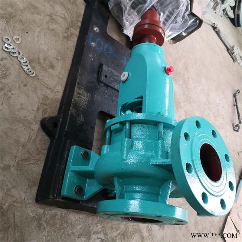 厂家供应IR125-100-400B型单级单吸热水锅炉给水泵  卧式热水离心泵 矿山排水清水泵  博泵热水循环泵图1