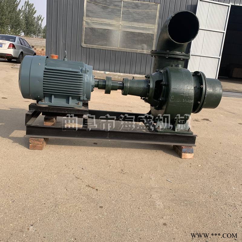 推车款离心泵汽油6寸190型号汽油离心泵流量170立方汽油离心泵图1