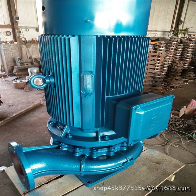 ISG125-315立式管道离心泵 单级单吸管道离心泵 冷热水循环水泵