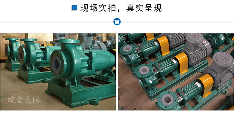 IHF65-50,50-32型，氟塑料离心泵，四氟合金泵厂家，防腐化工泵示例图16