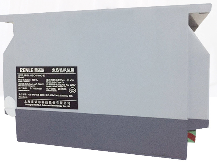 软起动器30KW电机软启动器SSD1-54-E 上海雷诺尔通用型软起动示例图17