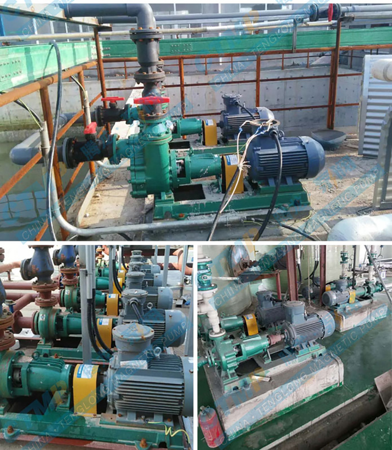 F46氟塑料管道泵 四氟管道泵 化工泵 酸泵 碱液泵 厂家批发示例图14