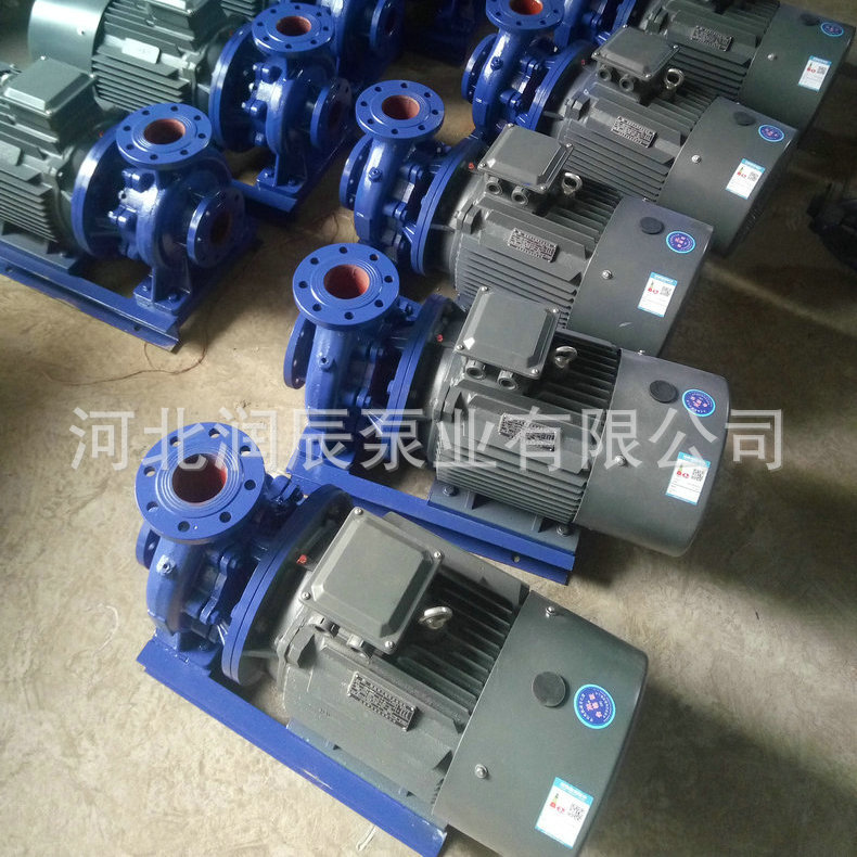 环保节能卧式直联管道泵ISW100-160 热水循环管道泵ISG80-160示例图4