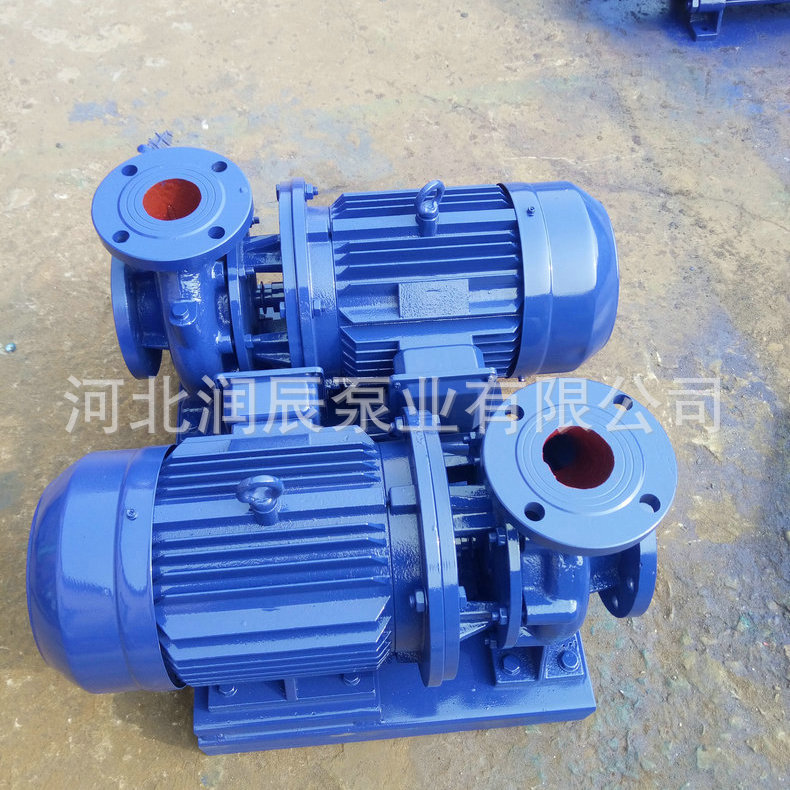 环保节能管道泵ISG65-160 清水热水立式循环管道泵 价格合理示例图7
