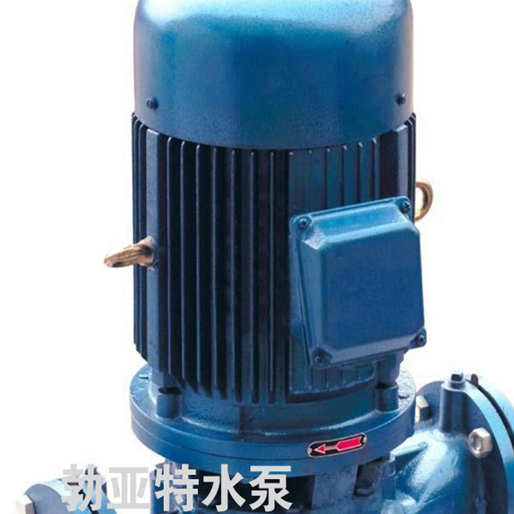 ISG立式管道泵 ISG40-100 冷却塔循环泵 热水管道泵 电动管道泵示例图7