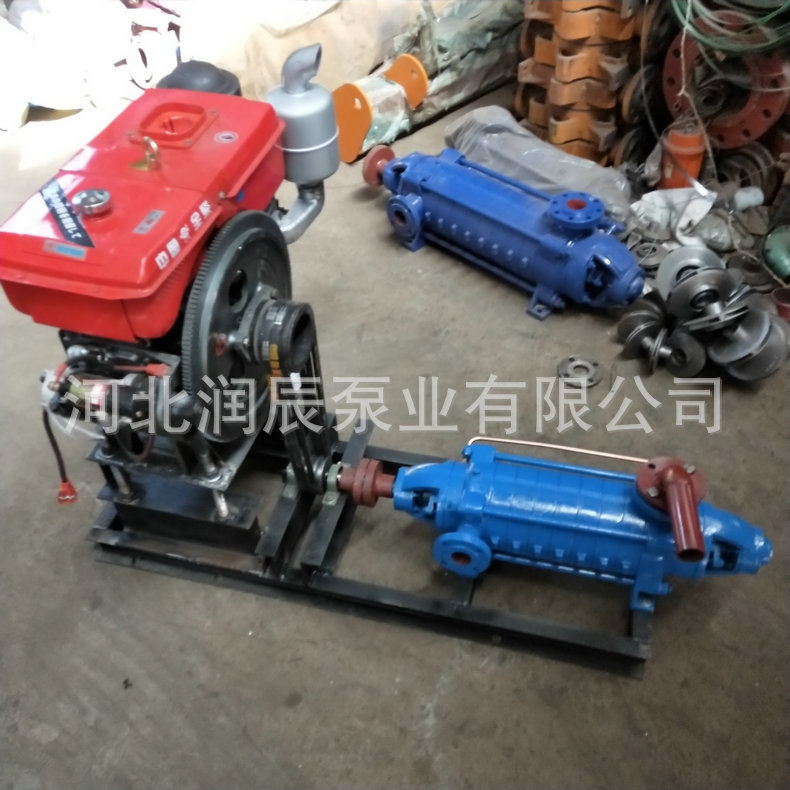 滑雪场人工造雪增压多级离心泵D25-30X9农场喷淋灌溉离心高扬程泵示例图7