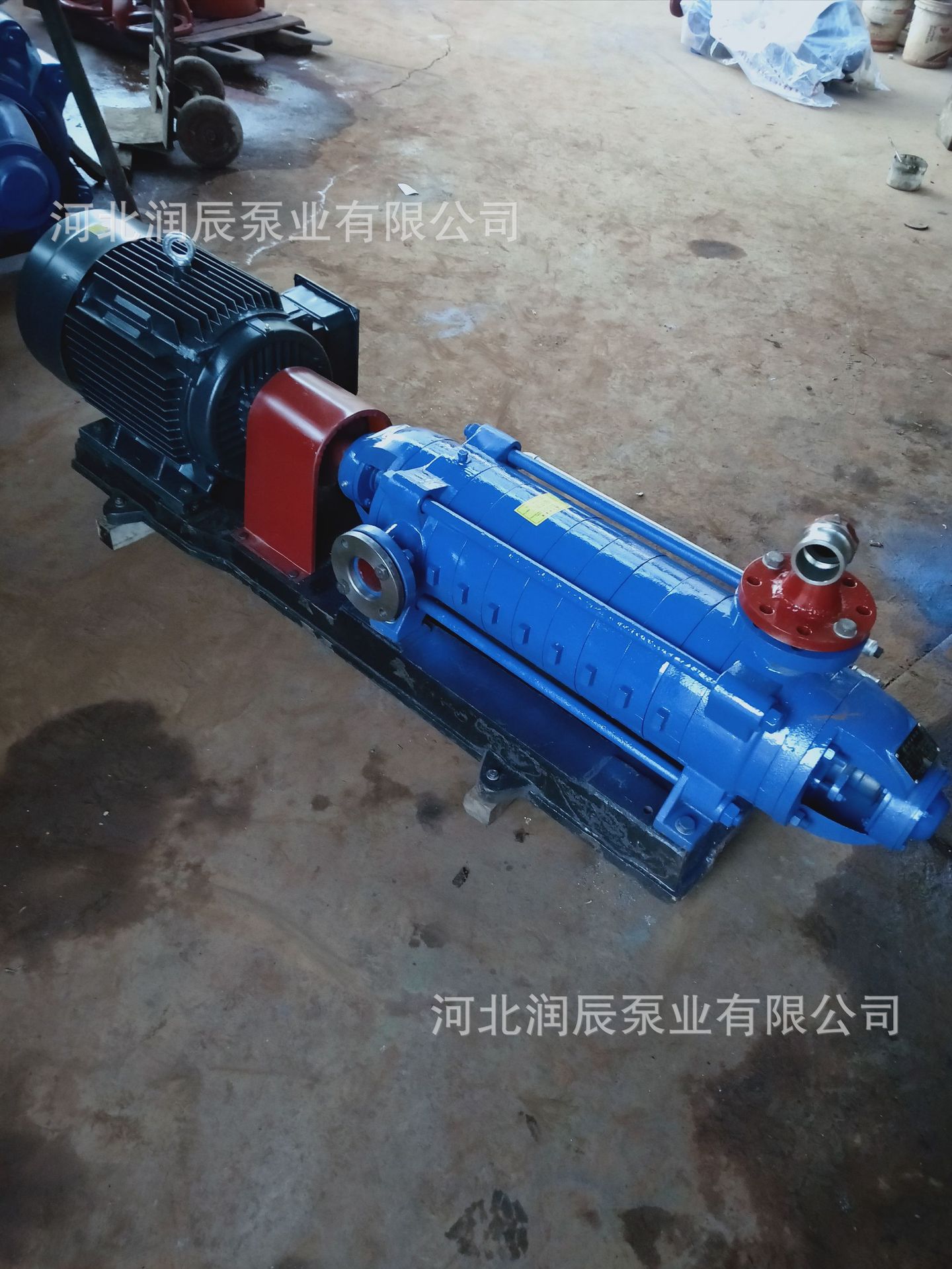 滑雪场造雪机配套多级泵 D46-30X5农场灌溉离心泵高扬程增压泵示例图1