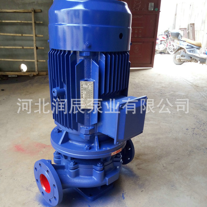 热水管道循环泵ISG80-160离心泵 低转速卧式管道泵价格合理示例图7