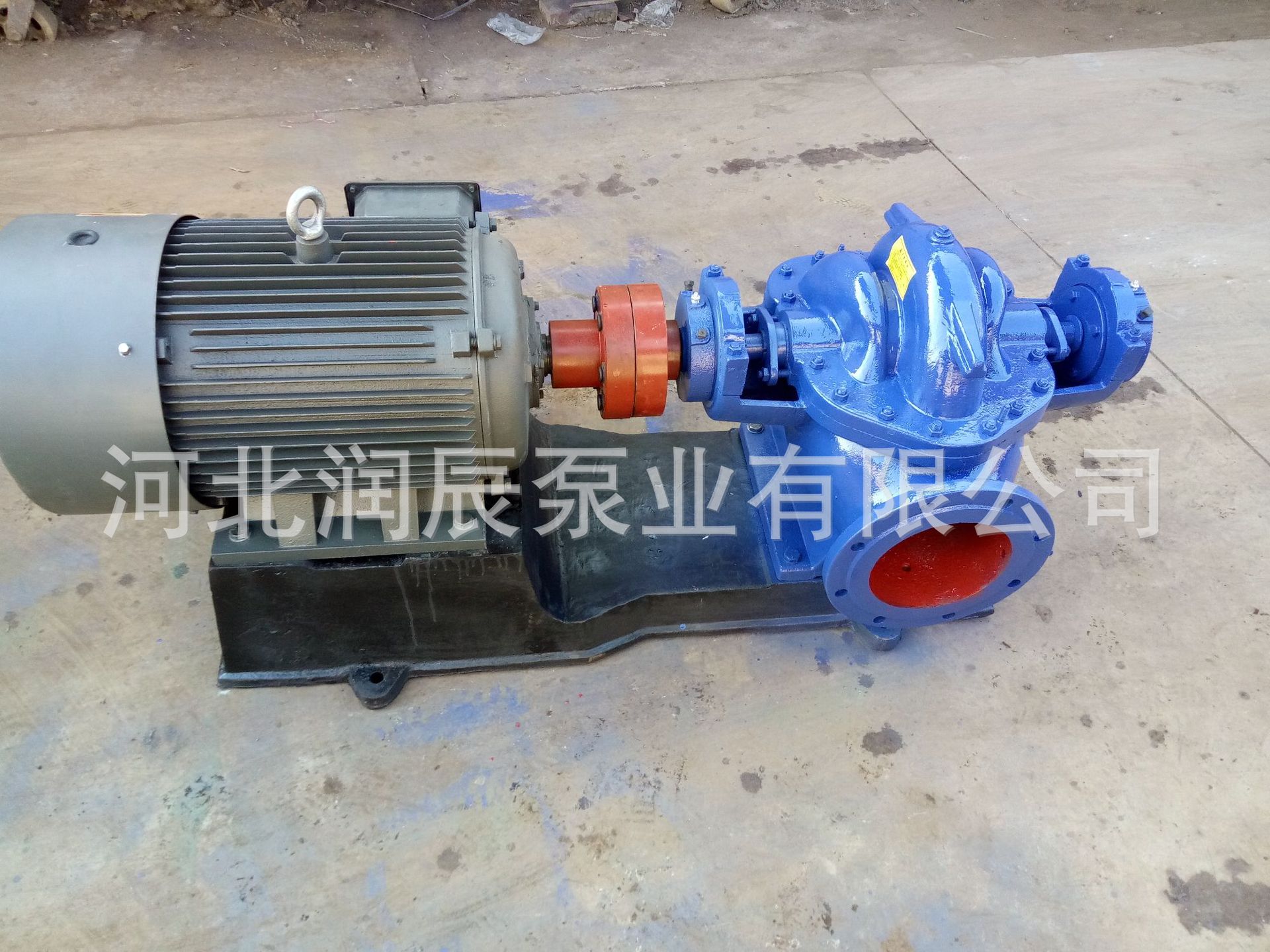 厂家供应双吸泵 8SH-9水厂供水双吸泵 高扬程柴油机双吸离心泵示例图7