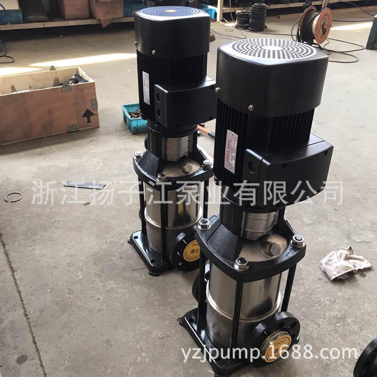CDLF不锈钢卫生泵 尿素溶液高温介质多级离心泵 高扬程增压多级泵示例图1