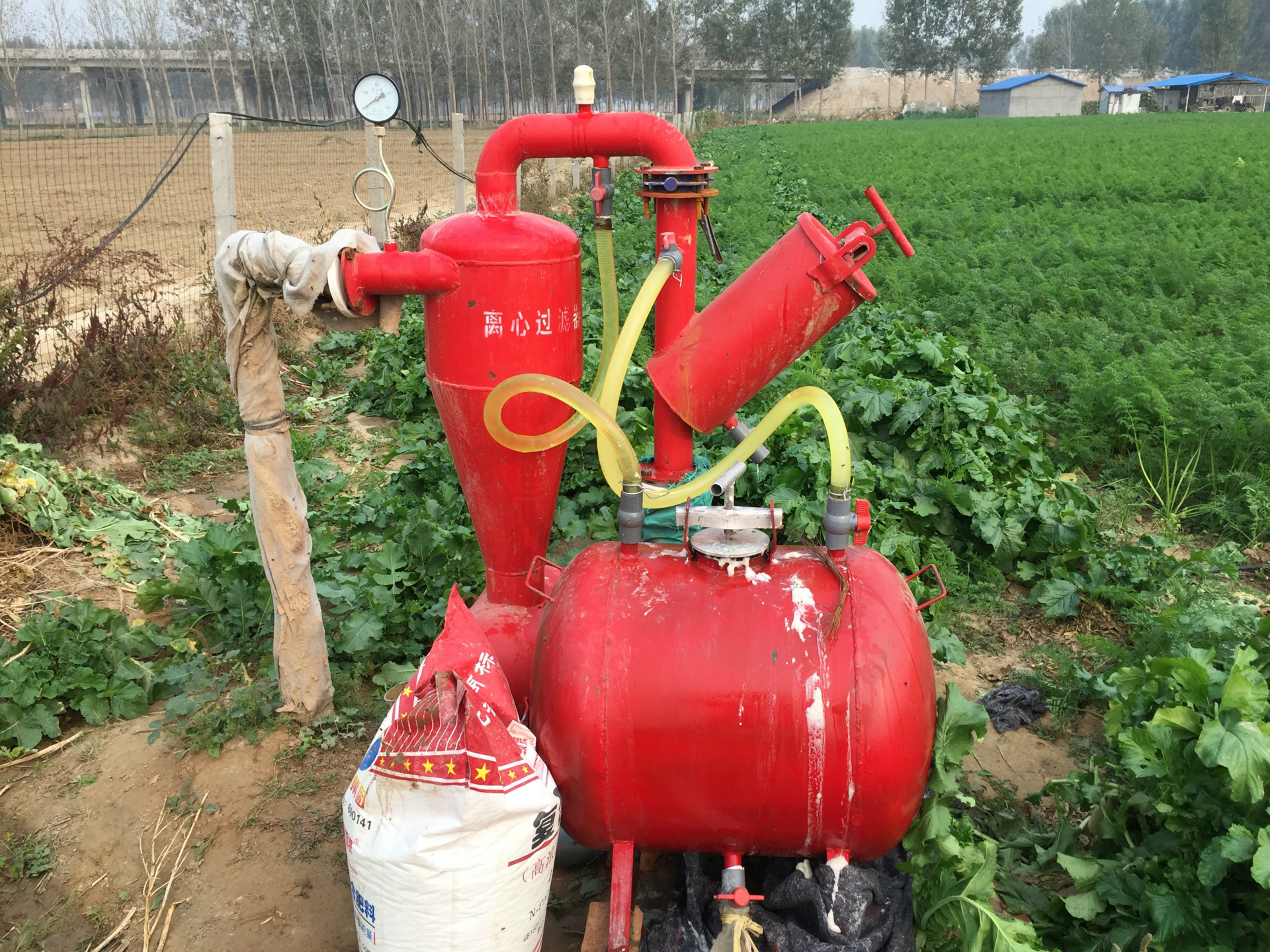 厂家直销砂石过滤器离心加网式过滤器过滤器材离心泵农用示例图4