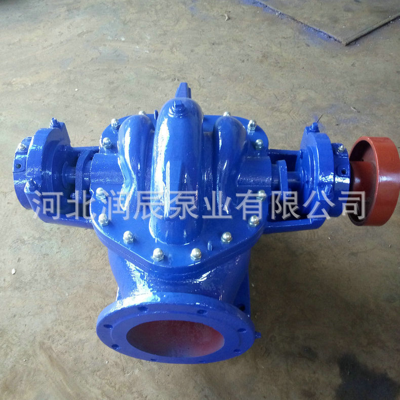 大型抽水泵14SH-28大流量双吸离心泵  移动式柴油机组双吸离心泵示例图5
