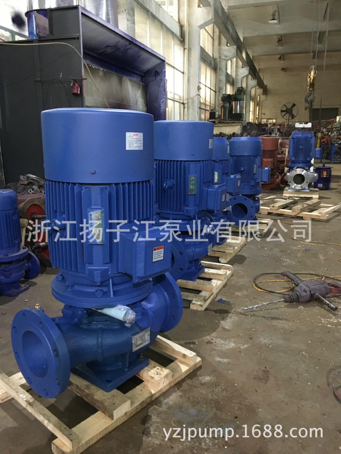 热销推荐 ISGD型防爆低转速离心泵 立式单级单吸低转速管道离心泵示例图5
