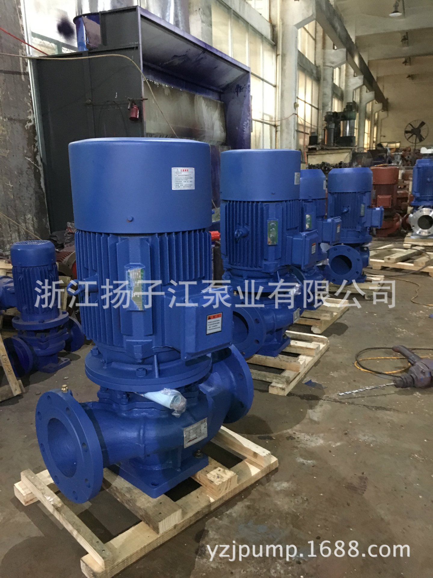 热销推荐 ISGD型防爆低转速离心泵 立式单级单吸低转速管道离心泵示例图6