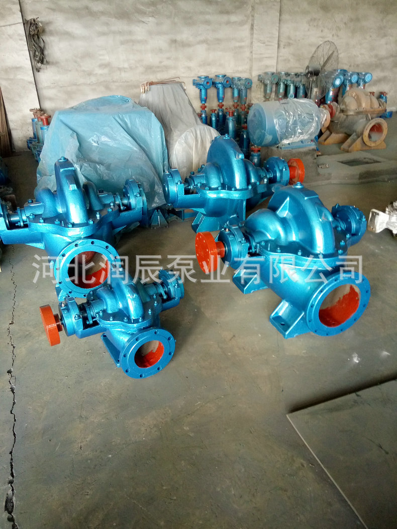 厂家生产大流量双吸离心泵 清水双吸工程双吸离心泵质量保障示例图6