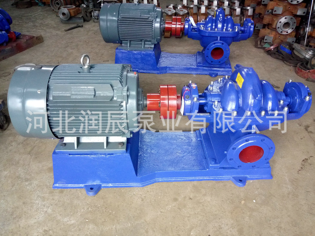 厂家生产大流量双吸离心泵 清水双吸工程双吸离心泵质量保障示例图7