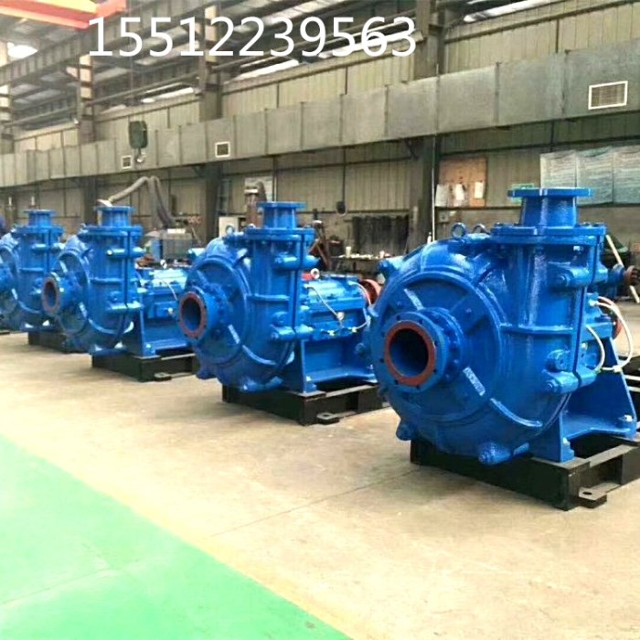 昊博水泵 40ZJ-I-A17型卧式耐磨渣浆泵 ZJ型大流量排污泵 电力 冶金专用示例图7