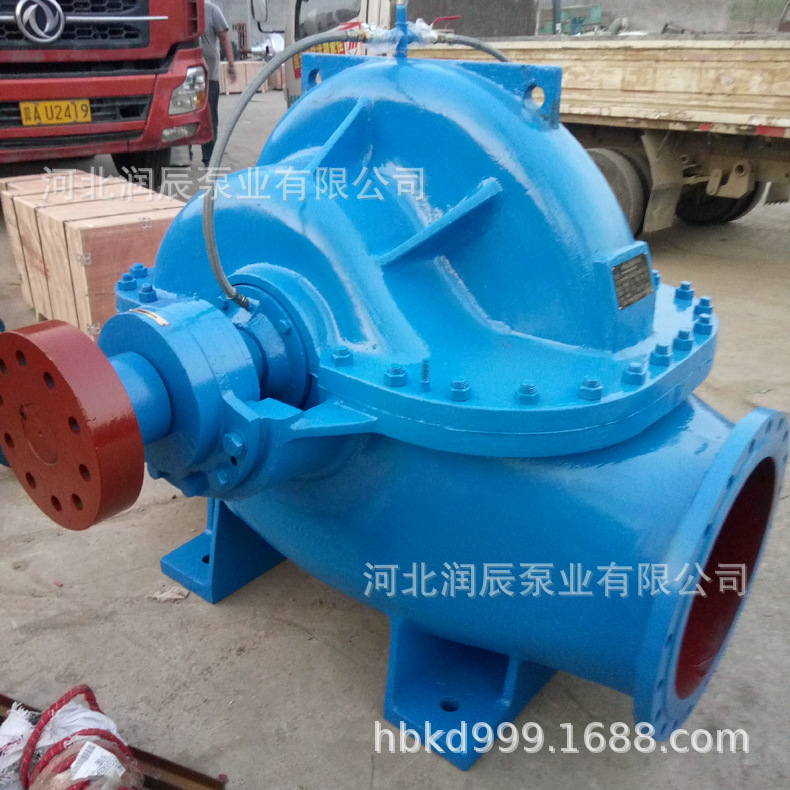 厂家直销中开式双吸泵200S-63 高扬程双吸离心泵 机封式双吸泵示例图9
