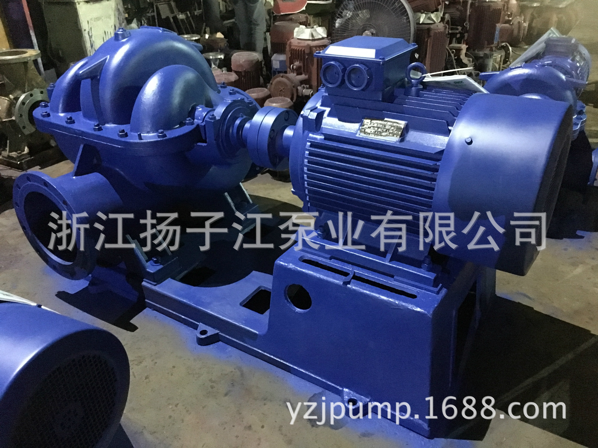 S型单级双吸中开式离心泵 超大流量供水双吸泵 矿用|农田灌溉泵示例图14