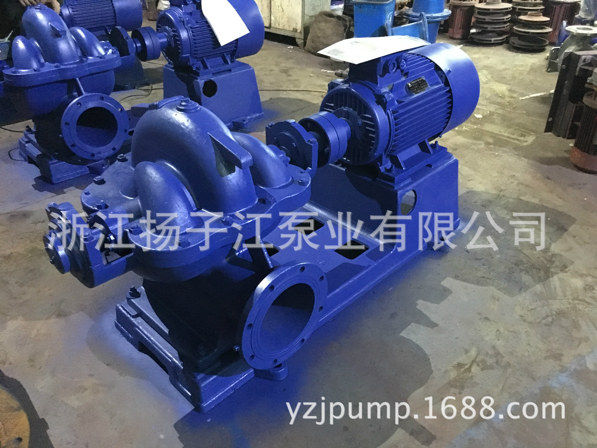 S型单级双吸中开式离心泵 超大流量供水双吸泵 矿用|农田灌溉泵示例图2