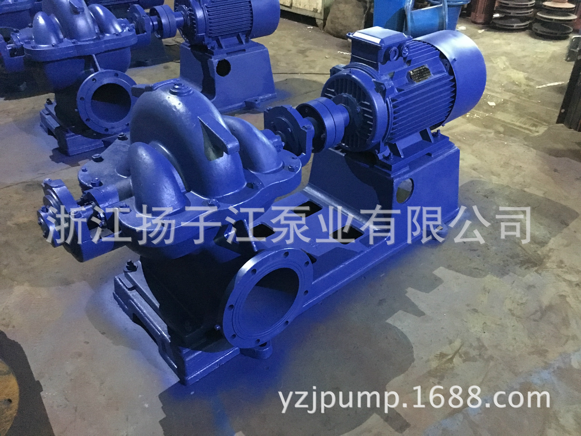 S型单级双吸中开式离心泵 超大流量供水双吸泵 矿用|农田灌溉泵示例图11