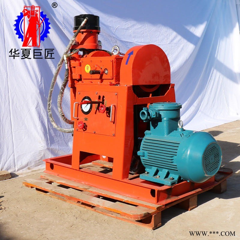华夏巨匠小型多角度注浆加固钻机 ZLJ-350坑道钻机 防爆电机 施工安全