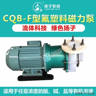 氟塑料塑料磁力泵 CQB型强耐腐蚀化工泵  无泄漏磁力泵  配防爆电机 大流量 高扬程
