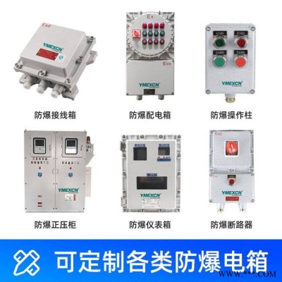 防爆电机控制箱 风机水泵阀门变频器防爆启动按钮箱仪表控制柜
