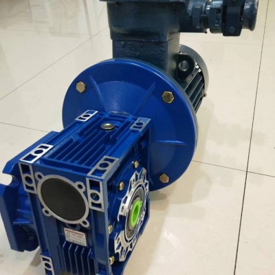 纺织印染设备用蜗轮蜗杆减速防爆电机NMRV075/30-FYB3-90L-4-15KW/B5