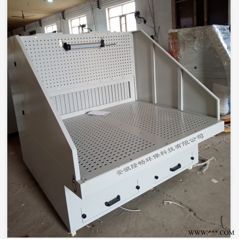 骏隆之畅工业打磨吸尘台 金属切割研磨抛光去毛刺除尘打磨工作台 工业磨床集尘打磨台 脉冲磨床打磨收尘工作台图1