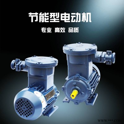 YBX3防爆电机380V隔爆型BT4/CT4三相异步电动机铜线0.18KW/3/4/110KW