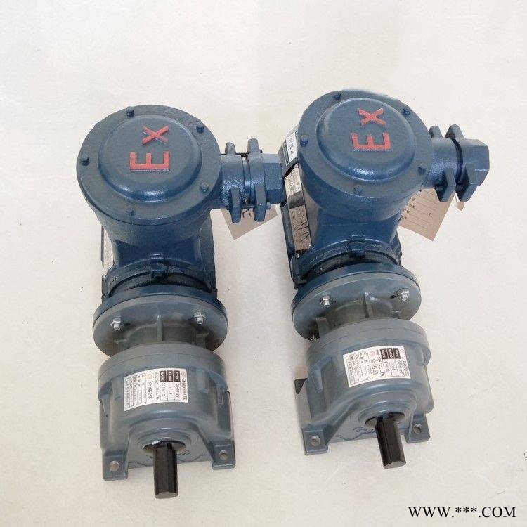 YB2电动机YB3防爆电机2/4级1.1/1.5/3KW 立卧式三相隔爆电机马达 配减速箱