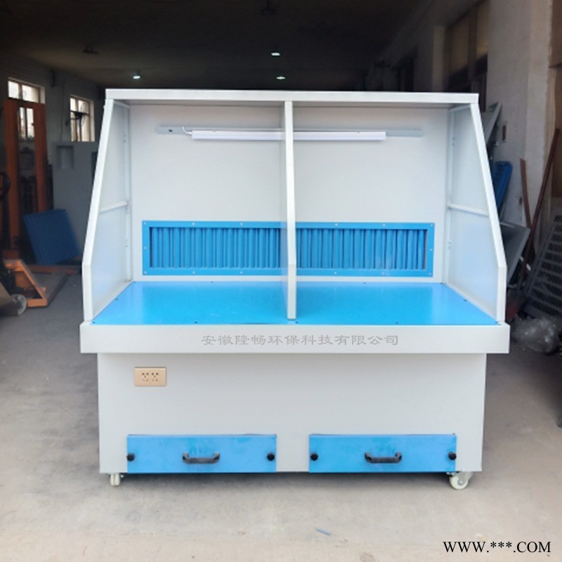 骏隆之畅磨床吸尘打磨台 柜式除尘台 脉冲式磨床打磨集尘工作台 金属抛光去毛刺收尘打磨工作台图1