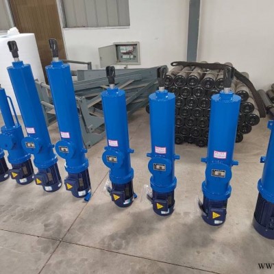 推力1000KN,行程400MM,速度30防爆电机直式电液推杆