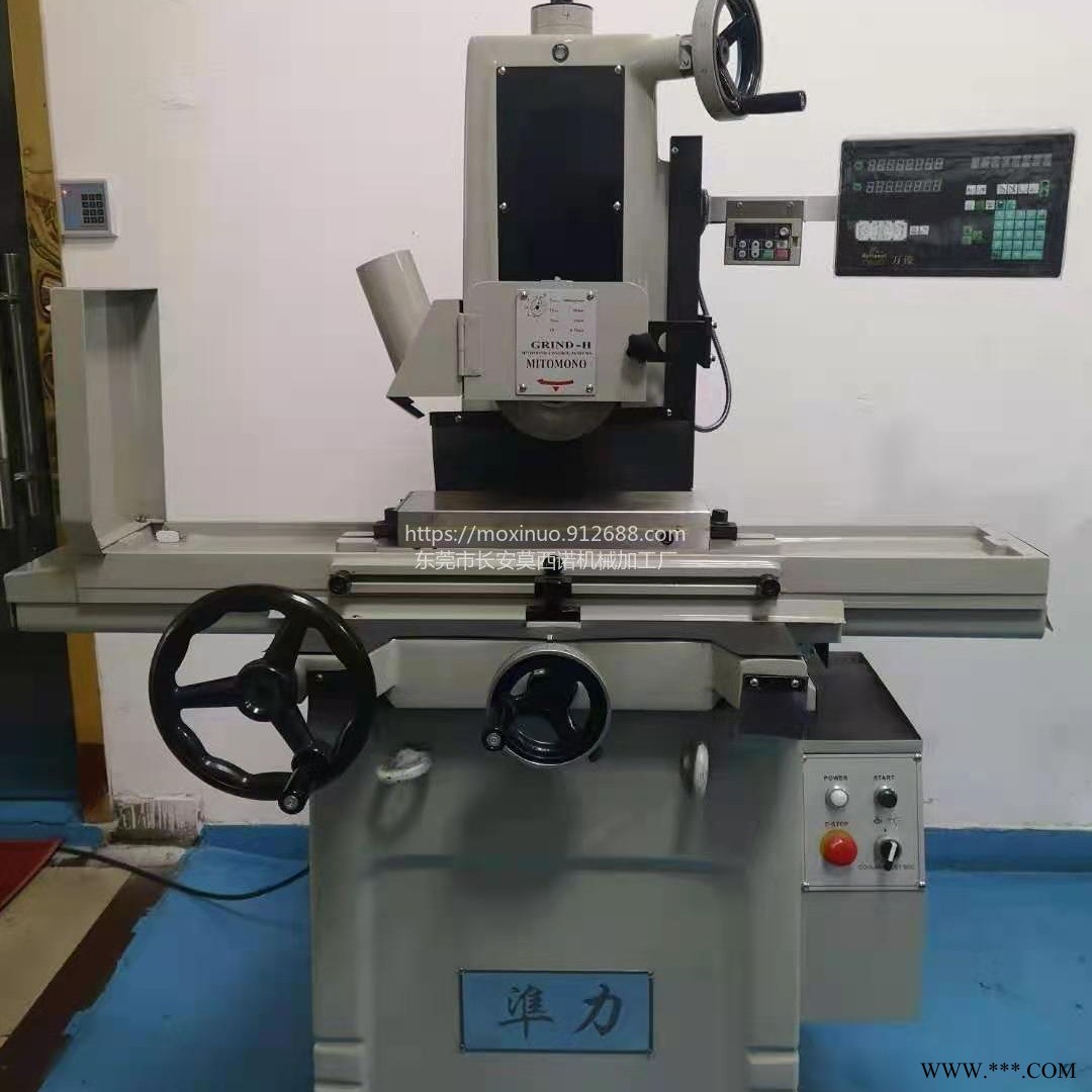 二手进口手摇磨床 台湾准力618手摇磨床 新机标准验收 整个平面精度0.002MM图1