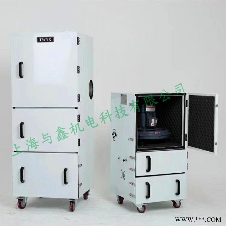 打磨抛光设备吸尘器.车间磨床吸尘器、低噪音柜式除尘器、大量现货图1