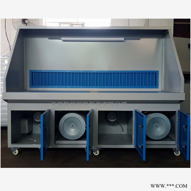 LC-GZT2000-1工业抛光打磨吸尘台 脉冲工业除尘打磨工作台 工业磨床集尘打磨台图1