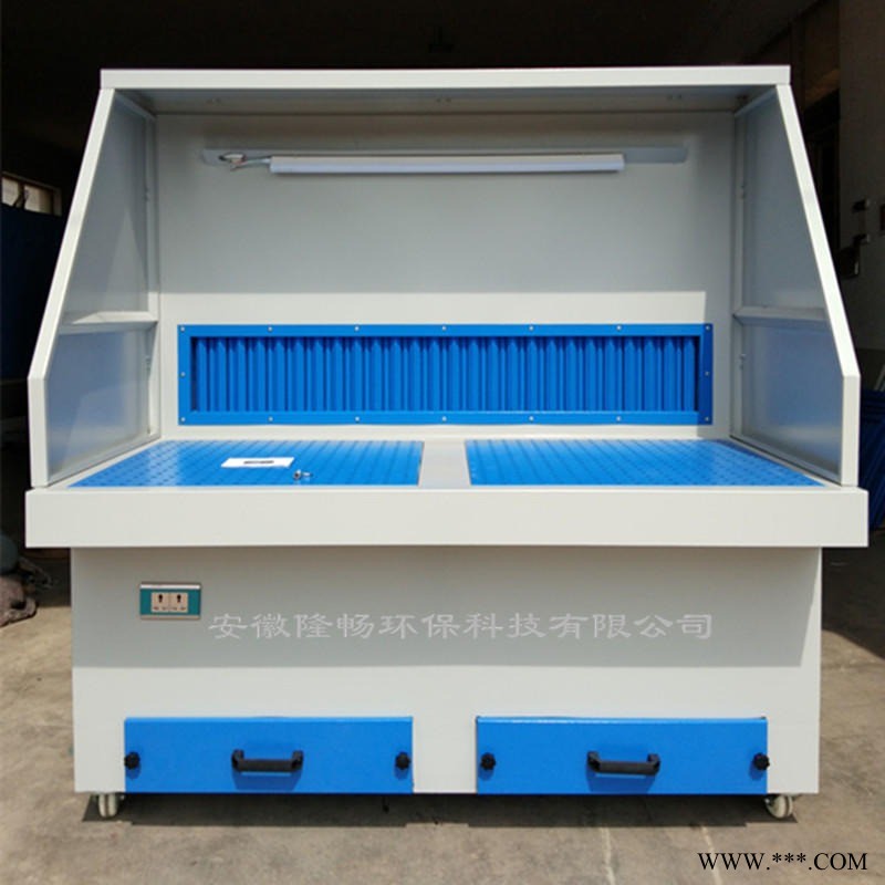 LC-GZT1500打磨床打磨吸尘工作台 立柜式除尘打磨工作台 干式金属打磨集尘台 脉冲式工业收尘打磨台图1