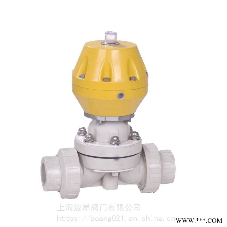 进口PPH气动隔膜阀 塑料气动隔膜阀 德国罗伯特RFK品牌图1