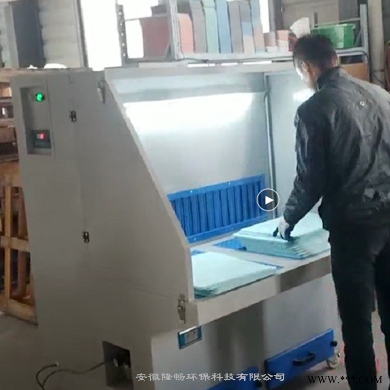 骏隆之畅工业吸尘打磨工作台 金属铸件磨光除尘打磨台 磨床打磨集尘台 脉冲式打磨收尘工作台图1