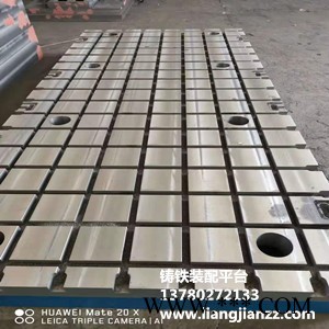 上海崇明 铸造刨床工作台 铸铁工作台垫箱 采用龙凤山优质灰口铸铁浇铸图1